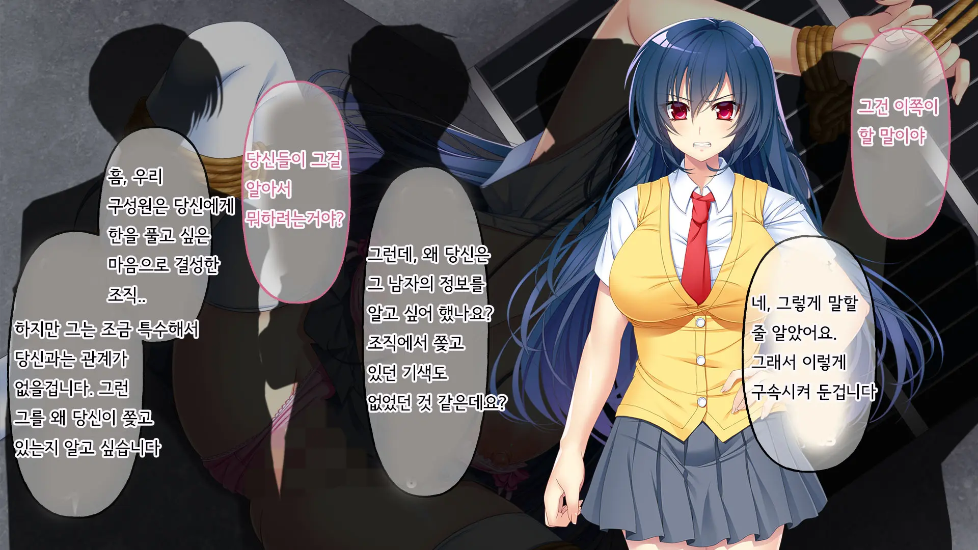 Nigeba Nashi! Misshitsu Chikan Densha ~ Otori Sosakan No Hamerare Jigoku | 도망칠수 없어! 밀실치한전차 ~함정수사관의 삽입지옥~